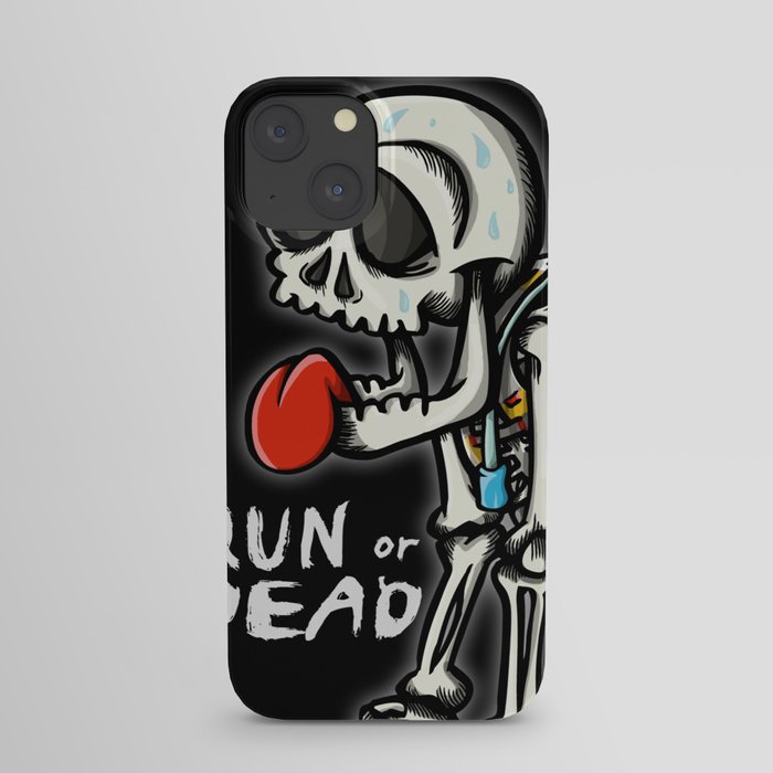 run or dead iPhone Case