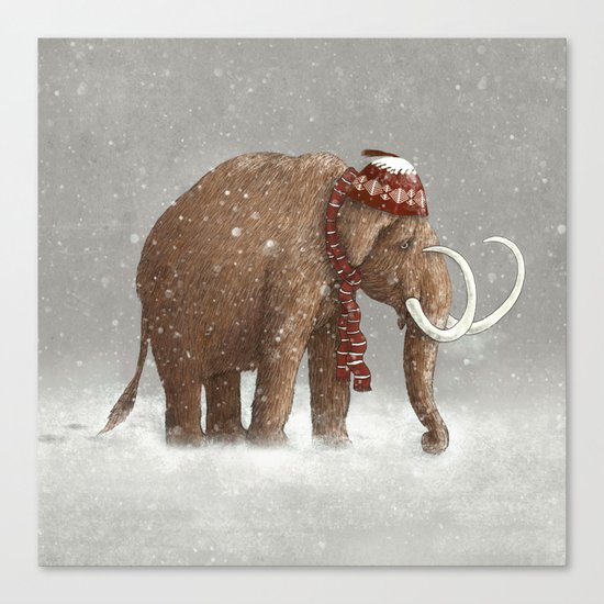 The Ice Age Sucked Canvas Print