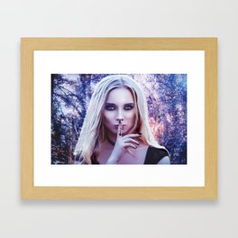 Secret key Framed Art Print