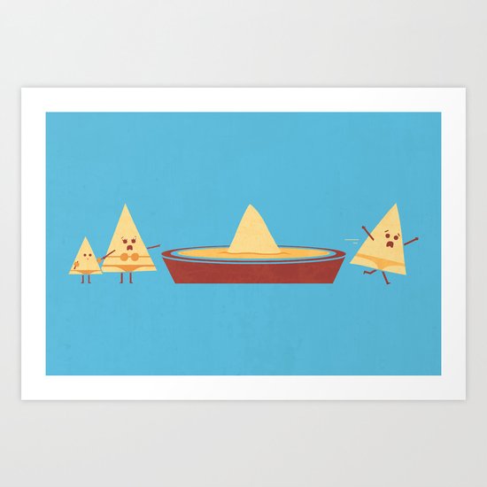 Dun Dun Dun Art Print