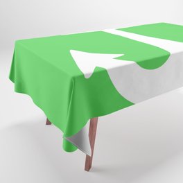Anchor (White & Green) Tablecloth