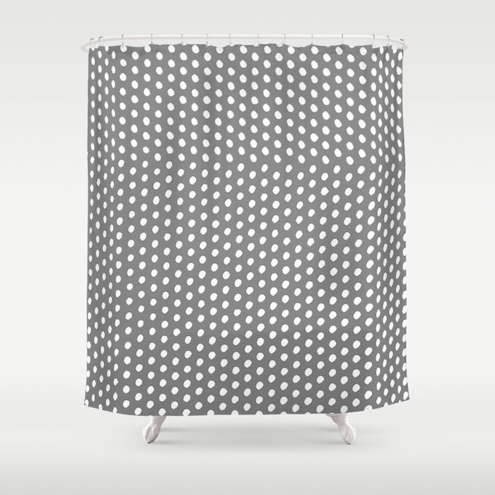 dot dot dot  Shower Curtain