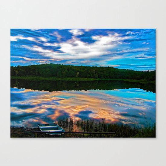 Evening Reflection Canvas Print