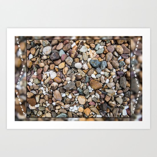 PEBBLES Art Print