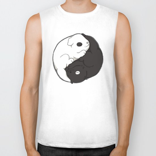 Yin & Yang Biker Tank