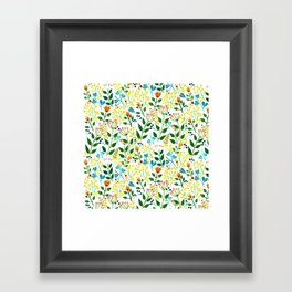 All you need is fLOVErs Framed Art Print