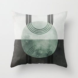 Horus Abstract Throw Pillow