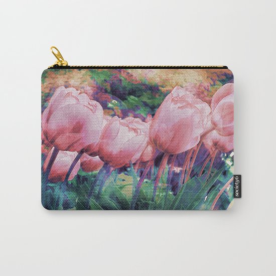 Tulips Carry-All Pouch