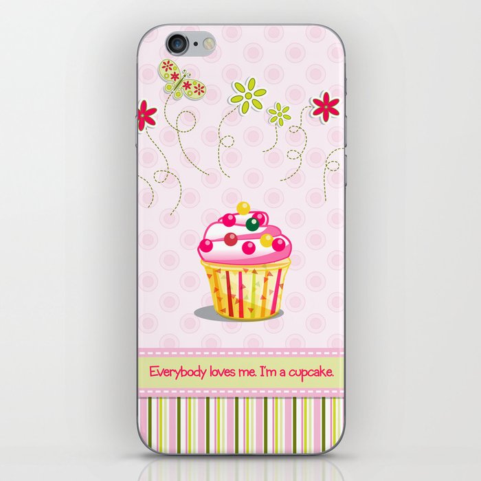 Cupcake Love iPhone Skin
