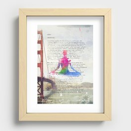 San Francisco Concentration Recessed Framed Print