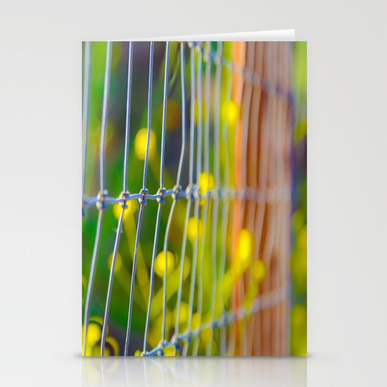 Spring Fence Stationery Cards