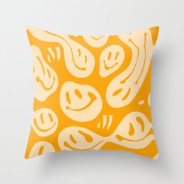 Honey Melted Happiness Throw Pillow