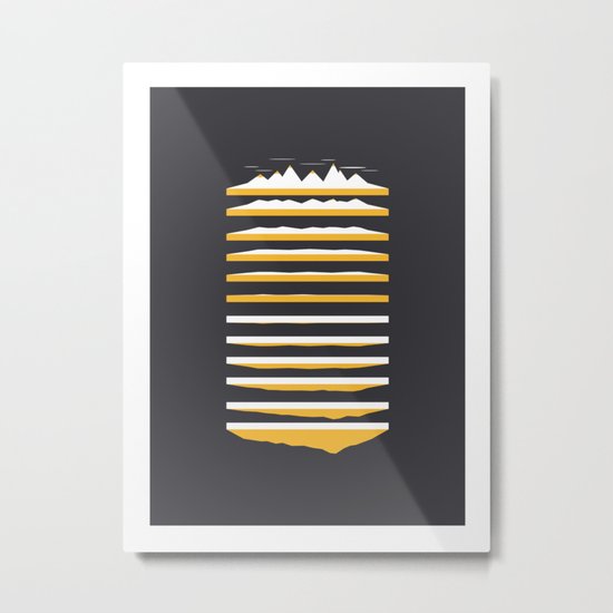 Times Metal Print