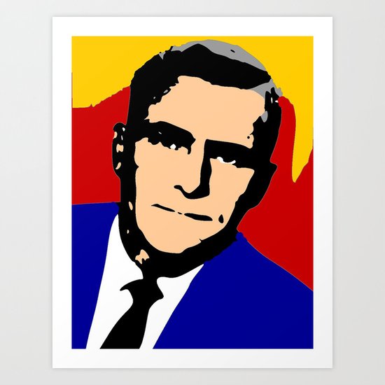 The Twilight Zone Rod Serling Art Print