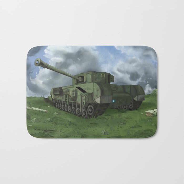 Churchill Tank Bath Mat