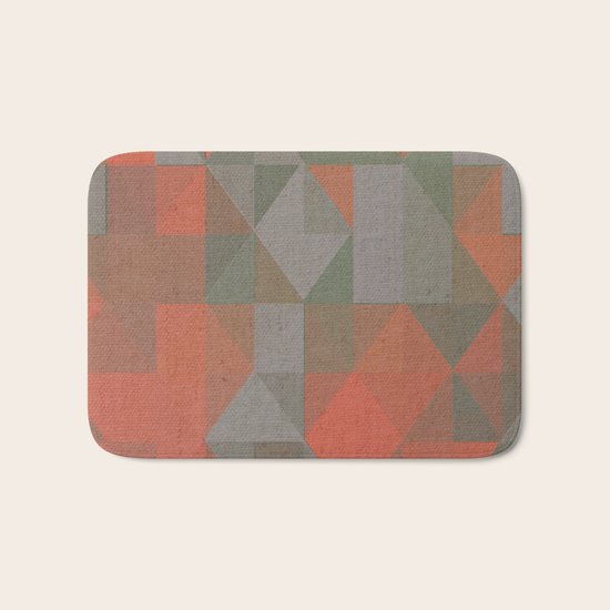 Faceted Vibes Bath Mat