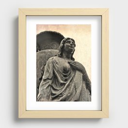 Stone maiden Recessed Framed Print