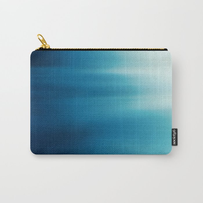 Underwater blue background Carry-All Pouch