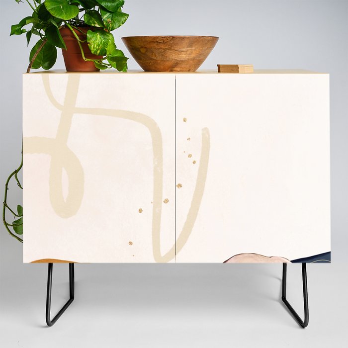 Funky Abstract-004 Credenza