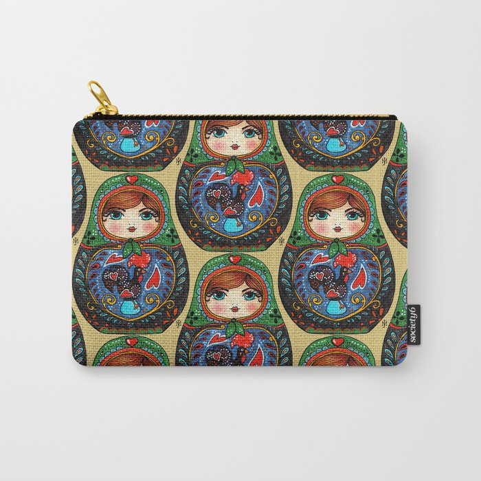 Portuguese Matryoshka Carry-All Pouch