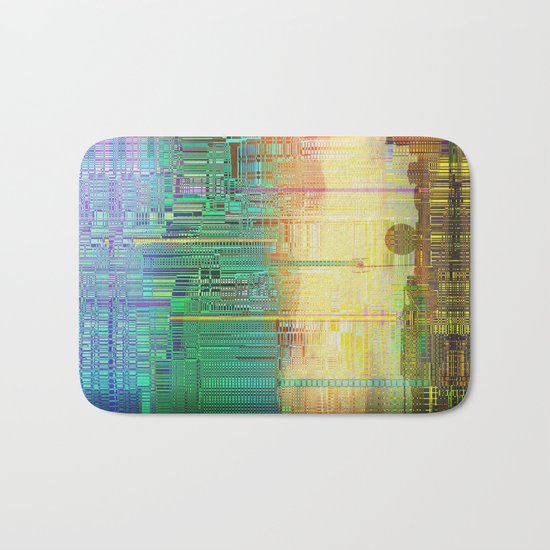 Atlante 19-06-16 / CITIES over CITIES Bath Mat