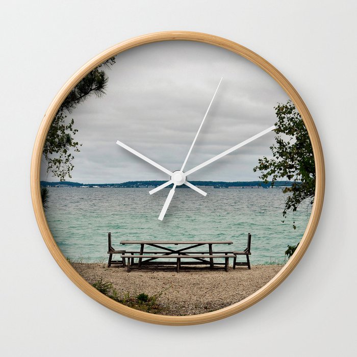 Mackinac Island Wall Clock