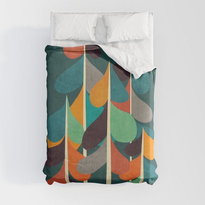 Cabin in the woods Duvet Cover