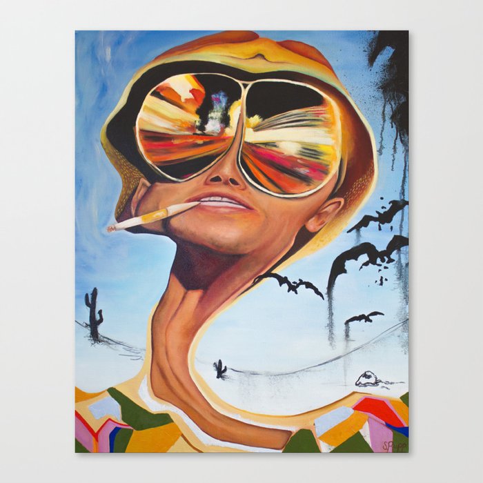 Fear and Loathing Canvas Print