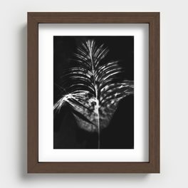 Ibis Feather Photogram Recessed Framed Print