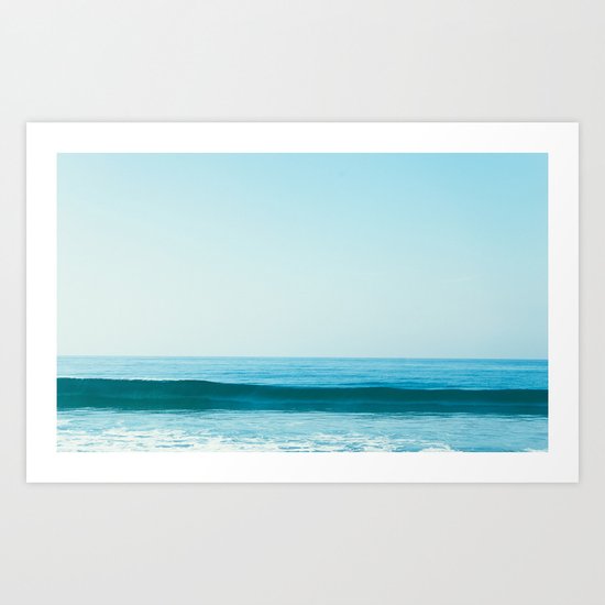Little Waves Art Print
