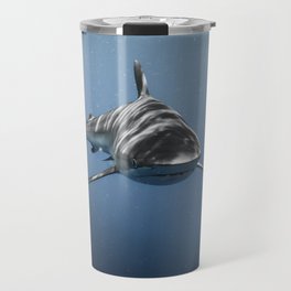 Great White Shark, Deep Blue Sea Travel Mug