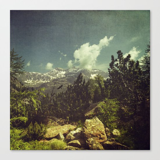 Italian Mountains Canvas Print