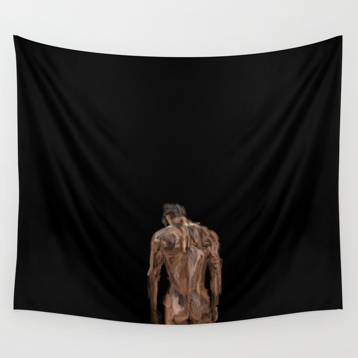 Alone Wall Tapestry