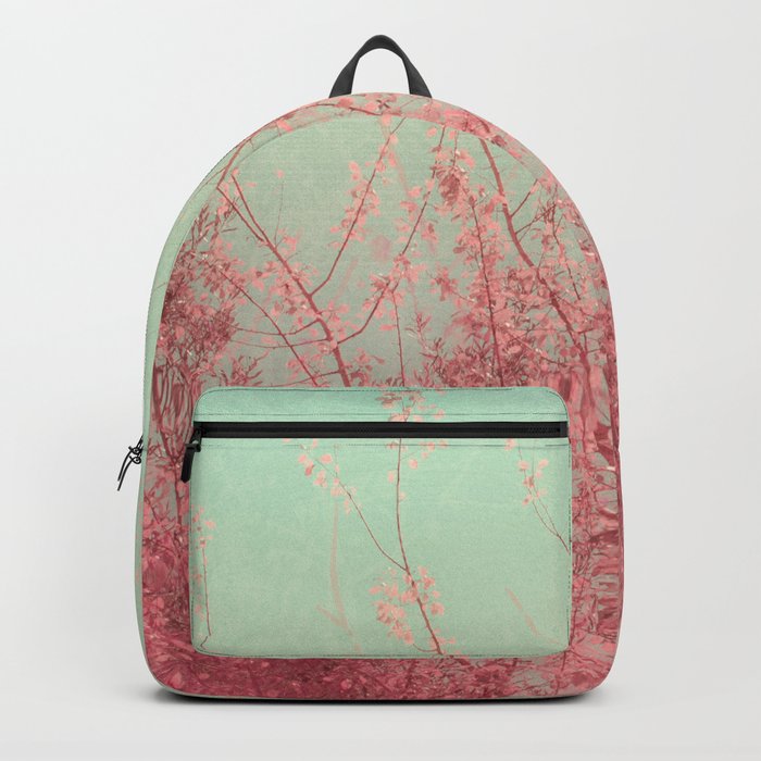 mint blue backpack