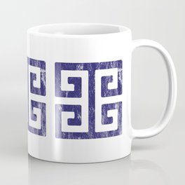Greek Key Geometric Pattern Coffee Mug