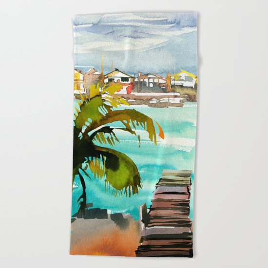 Seascape #2 Beach Towel