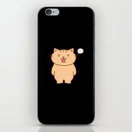 Not much to say Kitty Cat iPhone Skin
