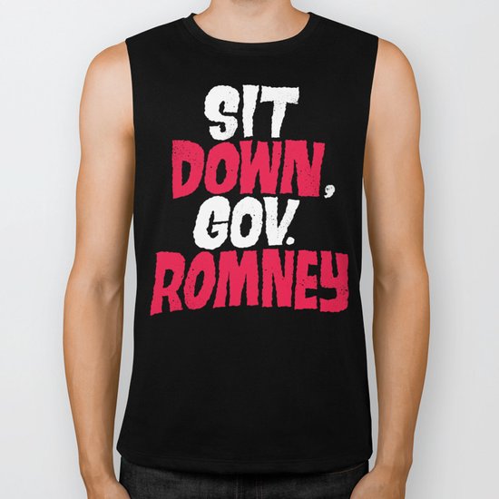Sit Down, Gov. Romney. Biker Tank