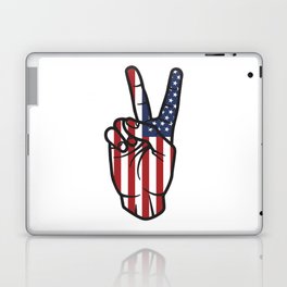 peace 4th of july / independence day peace Laptop Skin