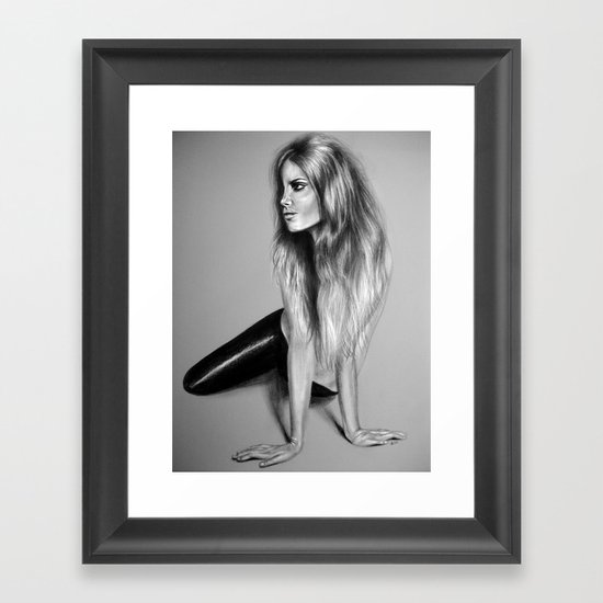+ CRAWL + Framed Art Print