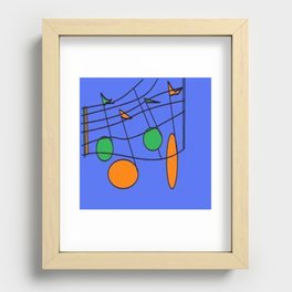 Music Notes Recessed Framed Print