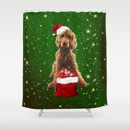 Christmas Dog Shower Curtains For Any Bathroom Decor Society6