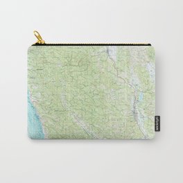 CA Ukiah 299187 1981 topographic map Carry-All Pouch