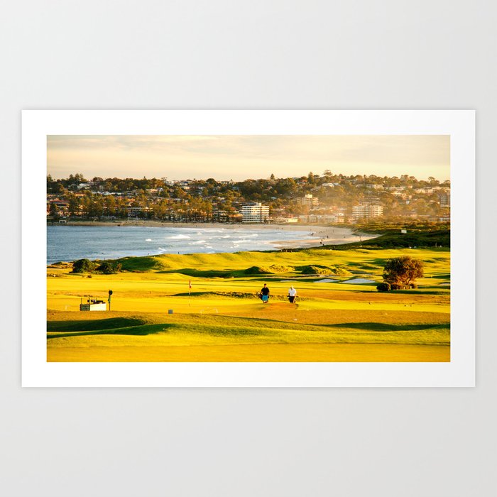 Long Reef Golf Course, Sydney Art Print