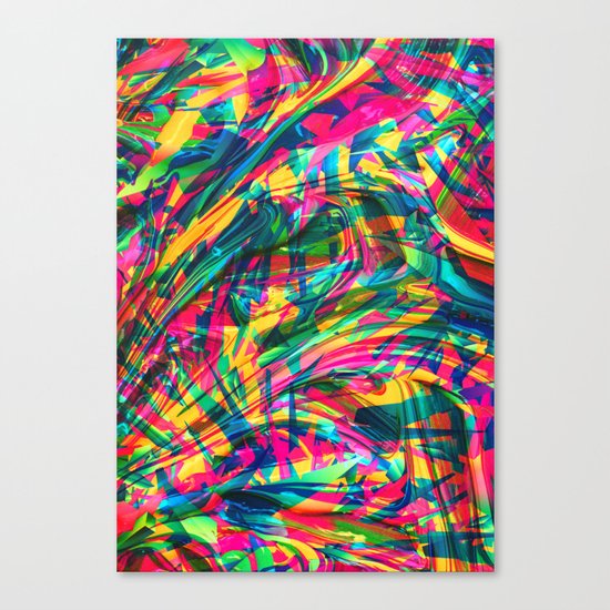 Wild Abstract Canvas Print