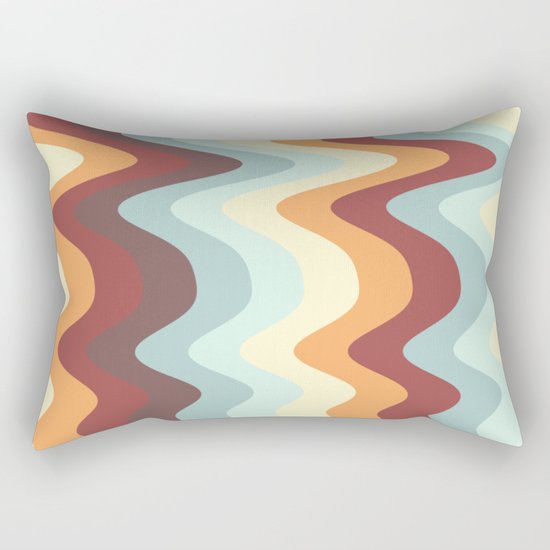 Abstract lines 27 Rectangular Pillow