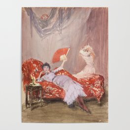 Boudoir Portrait Poster