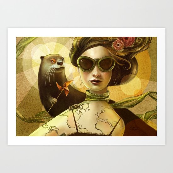 Mother Earth Art Print