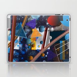 A contemporary artwork for a "complectic" world Laptop Skin