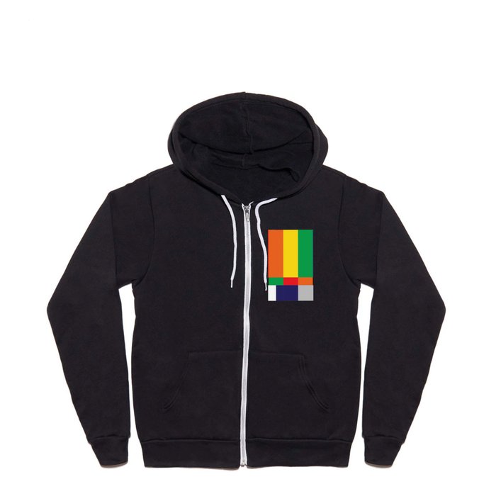 Color Bars Full Zip Hoodie